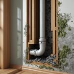 découvrez comment le passage des liaisons frigorifiques peut provoquer des infiltrations d'eau et entraîner des moisissures dans vos murs, ainsi que les solutions pour prévenir ces dommages.