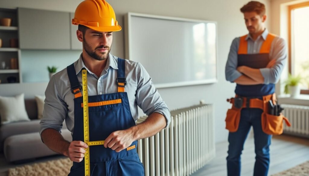 découvrez pourquoi il est crucial de choisir un artisan qui mesure vos radiateurs lors d'une visite technique pour garantir une installation efficace et des économies d'énergie.